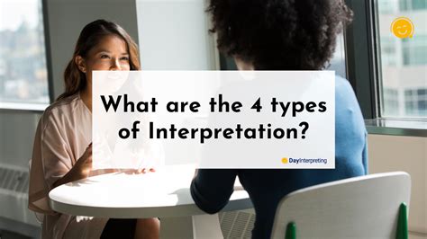 types  interpretation day interpreting blog