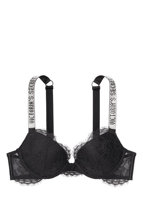 buy victoria s secret lace shine strap push up bra from the next uk