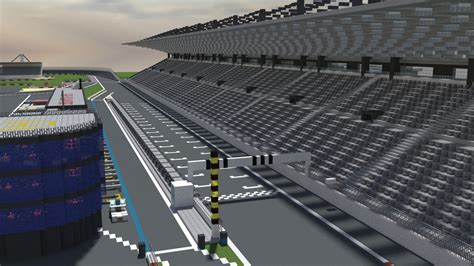 racetrack  minecraft map