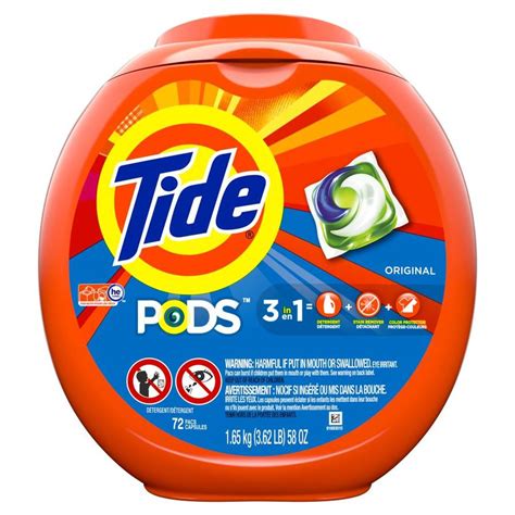 tide pods  count original  capsules laundry detergent  lowescom