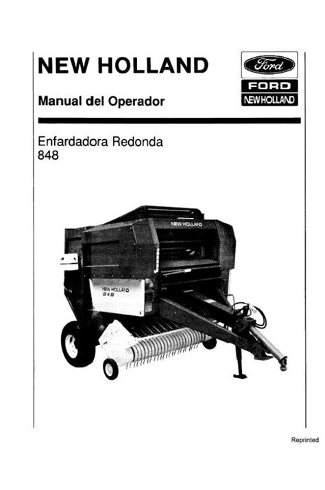 holland  operators manual