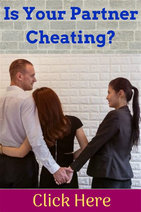is your partner cheating relationships love