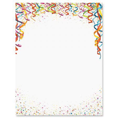 celebration confetti birthday letter papers set   birthday party