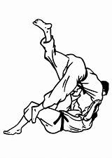 Judo Jiu Jitsu Nage Combat Tomoe Arts Dfea Colorier Hugolescargot Artes Jutsu Coloriages Martiaux Marciais Martial Ceinture Aikido Colorir Tattos sketch template