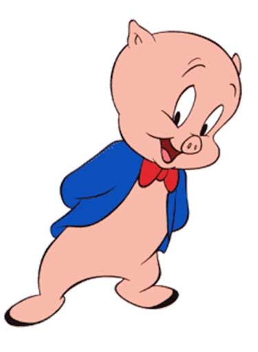 cartoon characters cast  crew  porky pig