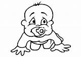 Baby Coloring Pages Large Edupics sketch template