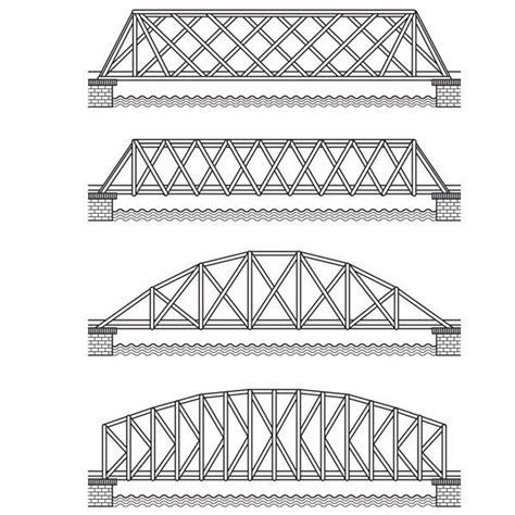 triangles   bridges   strong bridge structure bridge design