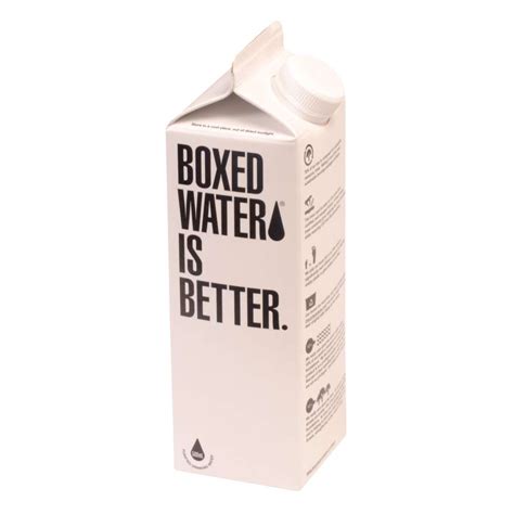 boxed water purified water carton  ml case cartnutcom