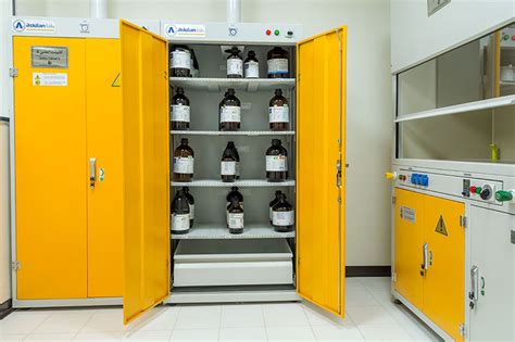 chemical storage cabinet site