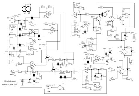 metal detector wiring diagram richinspire