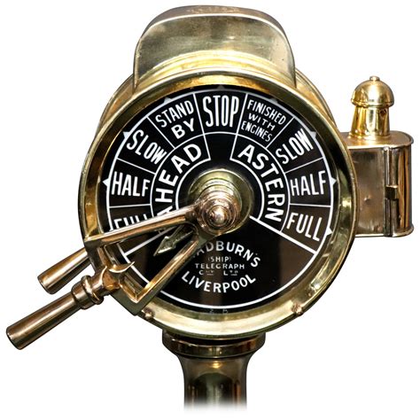 authentic engine order telegraph for sale at 1stdibs