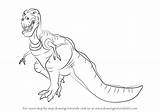 Land Before Sharptooth Time Draw Step Drawing Drawingtutorials101 Tutorials sketch template