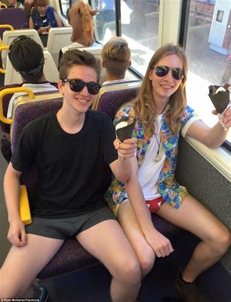 no pants subway ride day has travellers in their underwear in 60