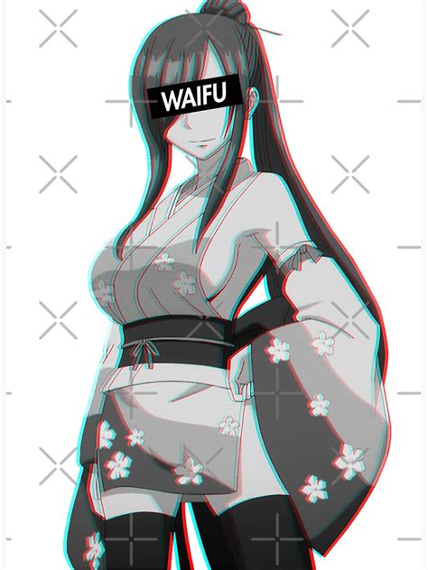 fairy tail erza scarlet waifu material sticker  sale  hentaikng