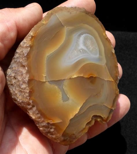 large natural agate geode slice mineral specimen rocks  etsy