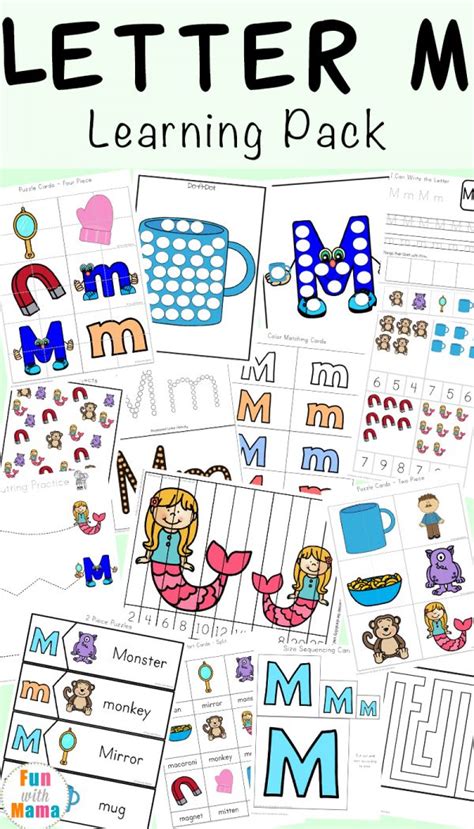 letter  worksheets fun  mama