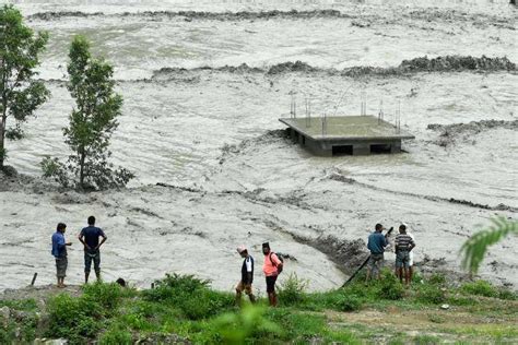 Floods In Nepal Bhutan Leave Dozens Dead Scores Missing Uca News
