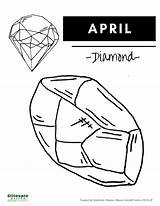 Birthstone Geology Birthstones Mineralogy sketch template