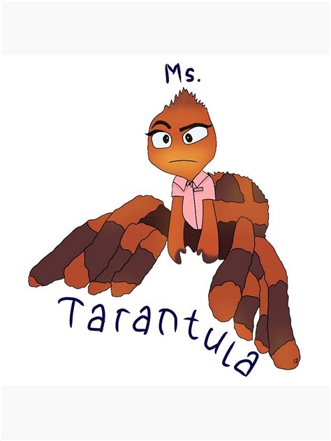 ms tarantula ms tarantula  bad guys   art print