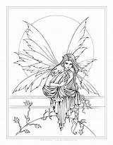 Coloring Fairy Pages Fantasy Fairies Magic Adults Printable Rainbow Molly Realistic Book Enchanted Harrison Books Museum Color Sheets Drawing Getcolorings sketch template