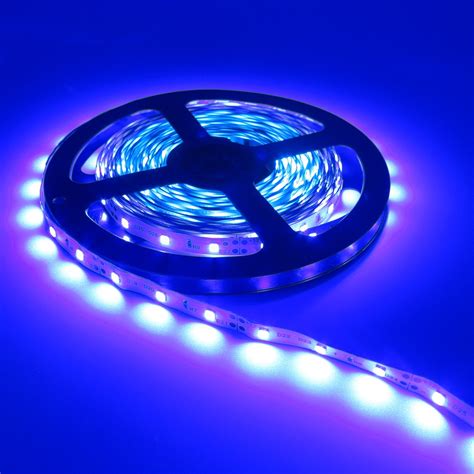 led strip light  smd  led tape blue  dc led cable light flexible  waterproof