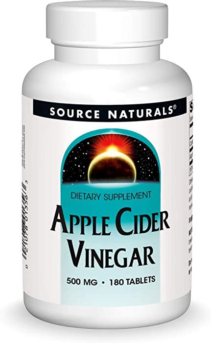 source natural apple cider vinegar tablets home  life