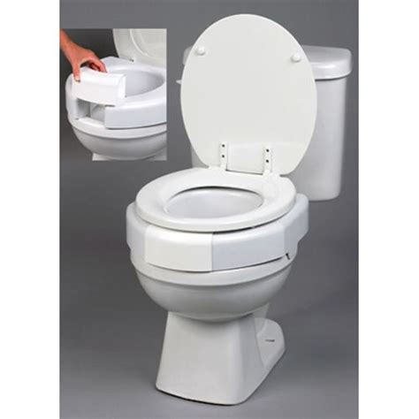 maddak secure bolt elevated toilet seat gap filler included toilet