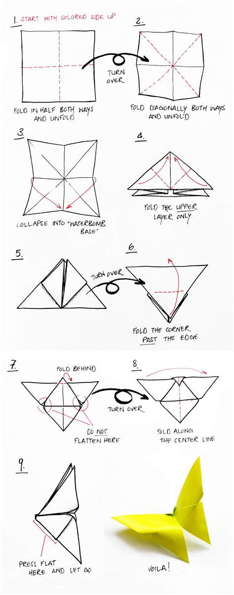 origami tulip instructions