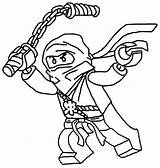Ninjago Lego Coloring Pages Zx Kai Getcolorings Colorin sketch template