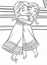 Elsa Frozen Coloring Pages Anna Youloveit sketch template