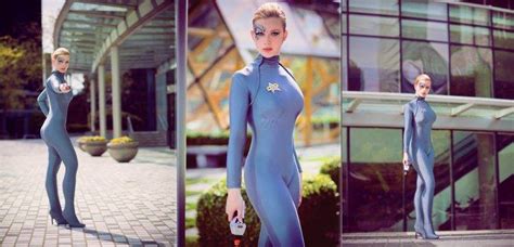 Cosplay Seven Of Nine Women Model Collage Star Trek