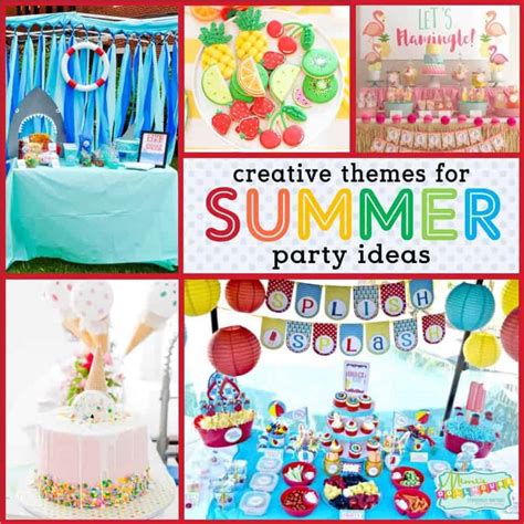 cool   hot summer party themes mimis dollhouse