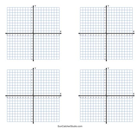 coordinate grid  quadrants labeled graph paper print vrogueco