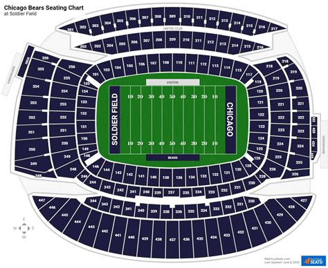 soldier field seating chart    jogging