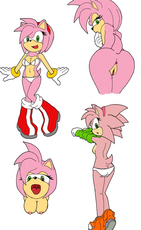 637037 Amy Rose Sonic Cd Sonic Team The Other Half Sonic