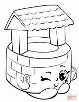 Coloring Well Wishing Pages Penny Shopkin Shopkins Season Toys Color Printable Print Drawing Cartoon Public Kids sketch template