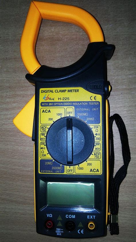 overview  clamp meter