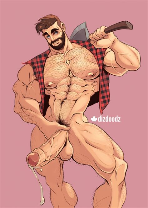rule 34 axe bara big penis color dizdoodz gay hairy male male only
