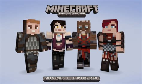 Minecraft Dernières News Le Pack De Skin 4 Disponible