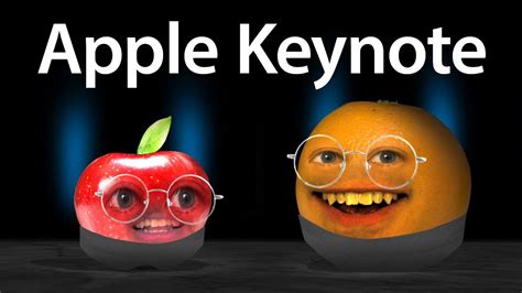annoying orange apple keynote address youtube