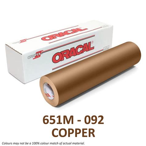 oracal  intermediate cal matt copper  sm samas enterprises sdn bhd