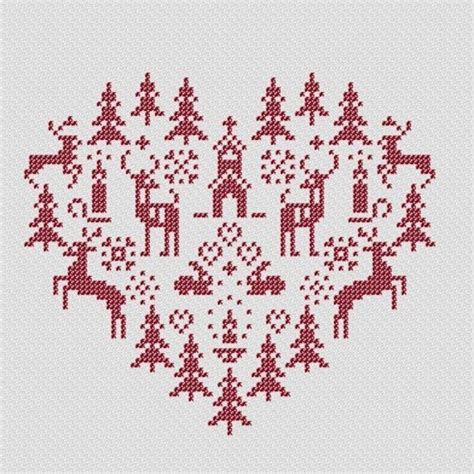 heart cross stitch patterns  patterns