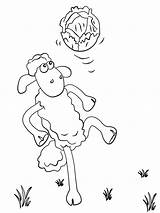 Sheep Shaun Coloring Pages Kids sketch template