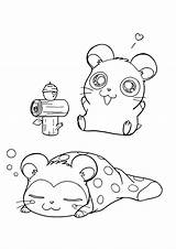 Hamtaro 2400 Pixel sketch template