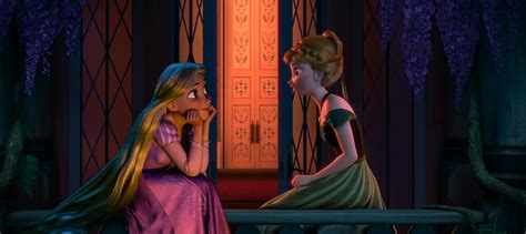 Frozen Tangled Anna Rapunzel Chatting By Jasonv8824