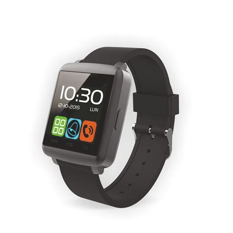 smartwatch techwatch  iosandroid black norautoit