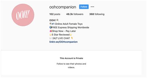 instagram sex toy company ooh companion accused of delaying paying