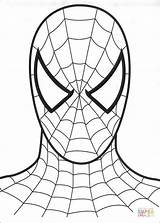 Kopf Spiderman Ausmalbild Ausmalbilder Vorlage Kategorien Supercoloring sketch template