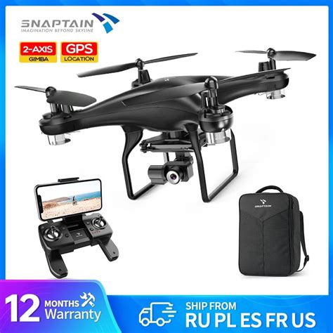 snaptain spn gps drone  axis gimbal  hd camera drone  wifi fpv quadcopter rc dron smart