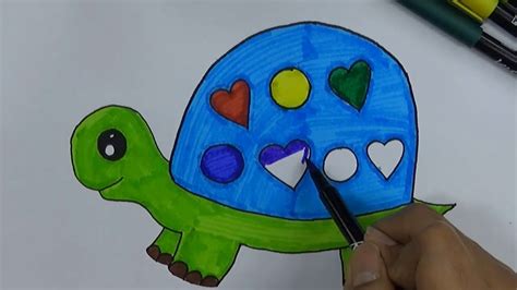easy   draw  kids color activities  kindergarten part  youtube